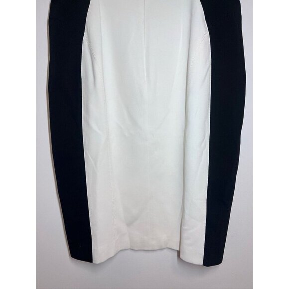 Aquilano Rimondi Sheath Dress Black White Size EU 44 - Picture 12 of 15